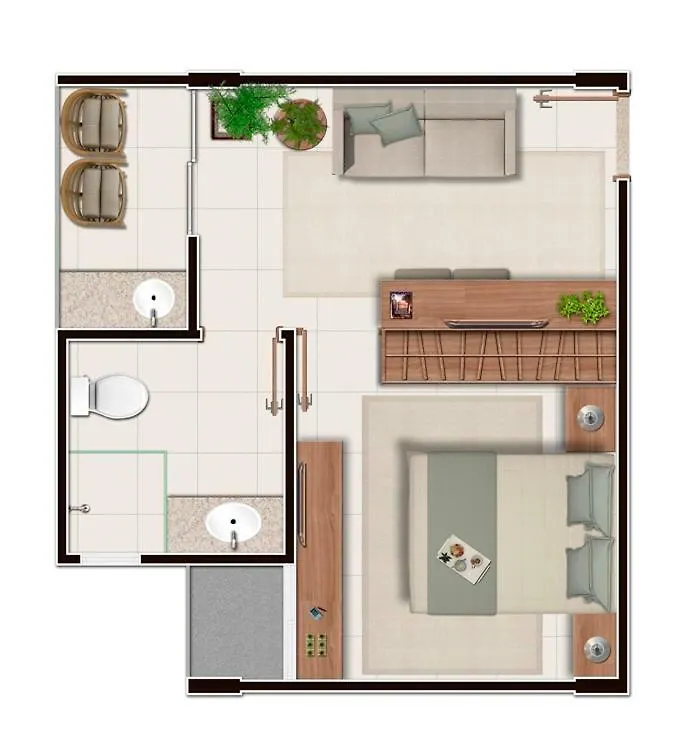 Piazza -Com Acesso Gratuito Ao Clube Acqua Park Diroma Apartment Caldas Novas