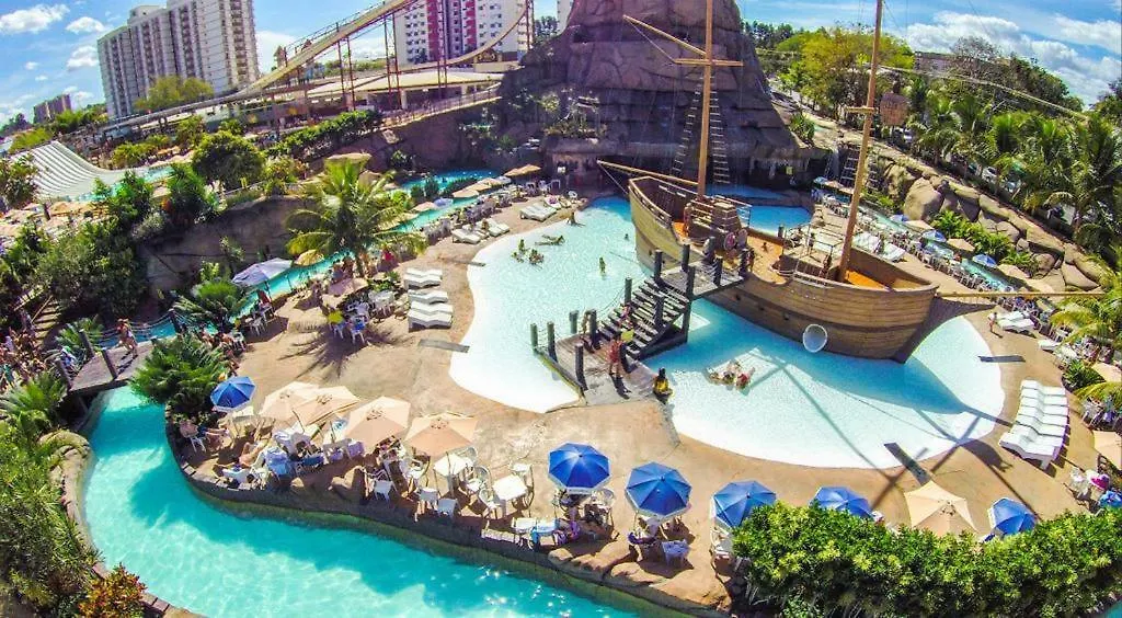 Piazza -Com Acesso Gratuito Ao Clube Acqua Park Diroma Apartment Caldas Novas
