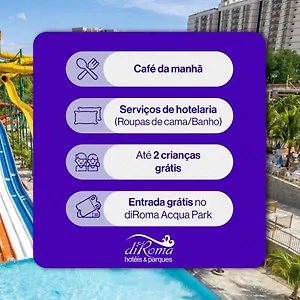 Thermas Diroma Incluso O Acesso Ao Acqua Park Todos Os Dias, Exceto No Dia Do Check-out Caldas Novas